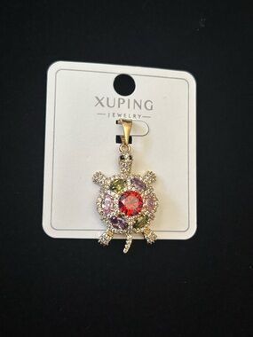 Gold Plated turtle Pendant